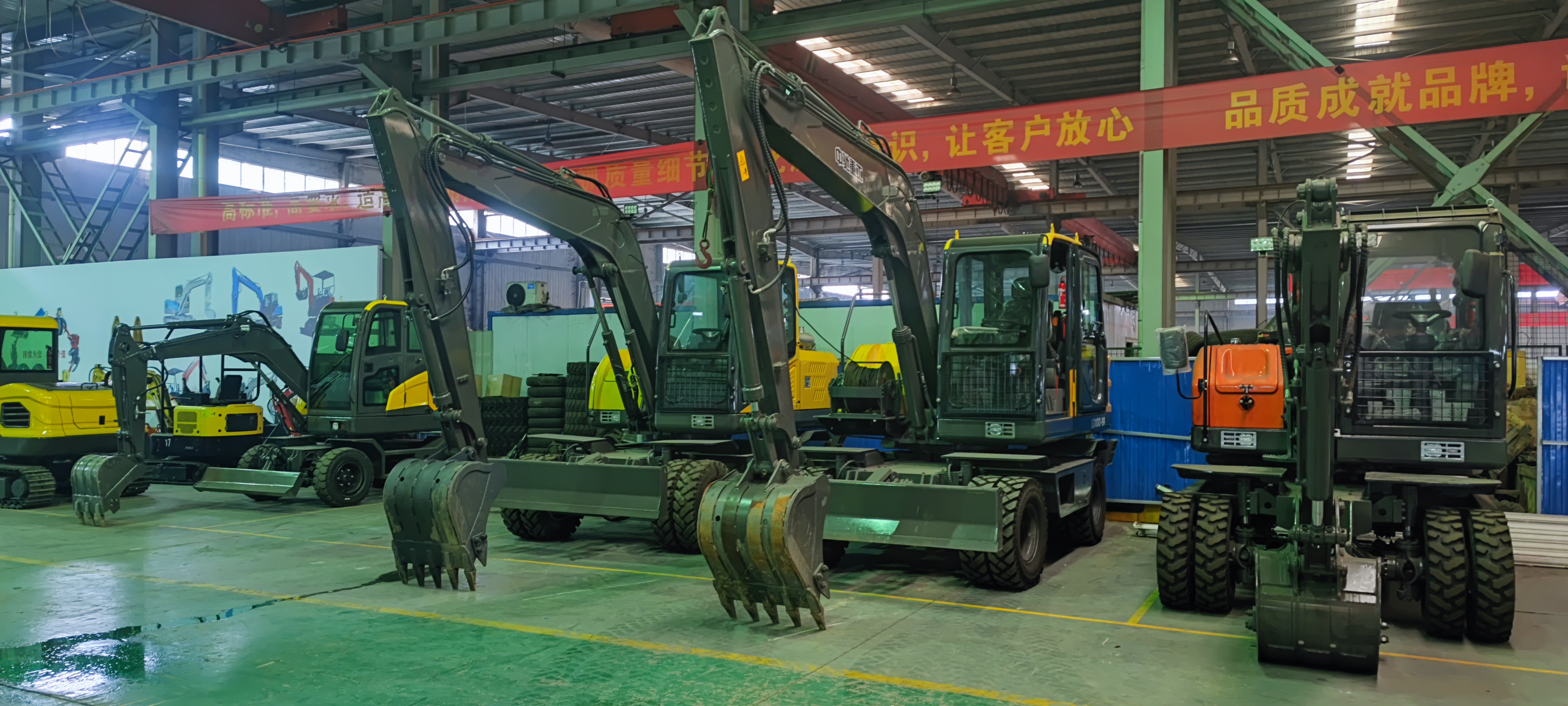 SHANBO wheel excavator 2