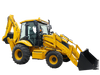 Shanbo Backhoe Loader 4WD Four-wheel Drive for Rough Terrain