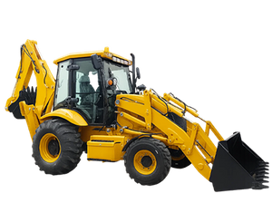 Shanbo Backhoe Loader 4WD Four-wheel Drive for Rough Terrain
